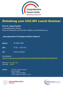 Einladung Lunch-Seminar März 2025