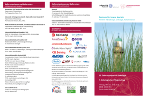 Flyer 22. Ostseesymposium und 7. Onkologischer Pflegefachtag